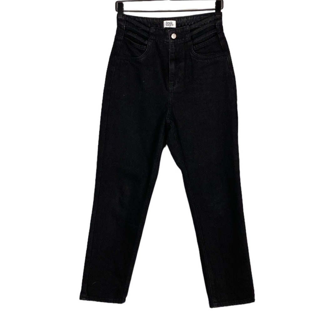 Simple Society cut out hip jeans